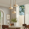 Hakazi Japanische Deckenlampe - LED Deckenleuchte im Retro Design für Wohnzimmer - Givera DE