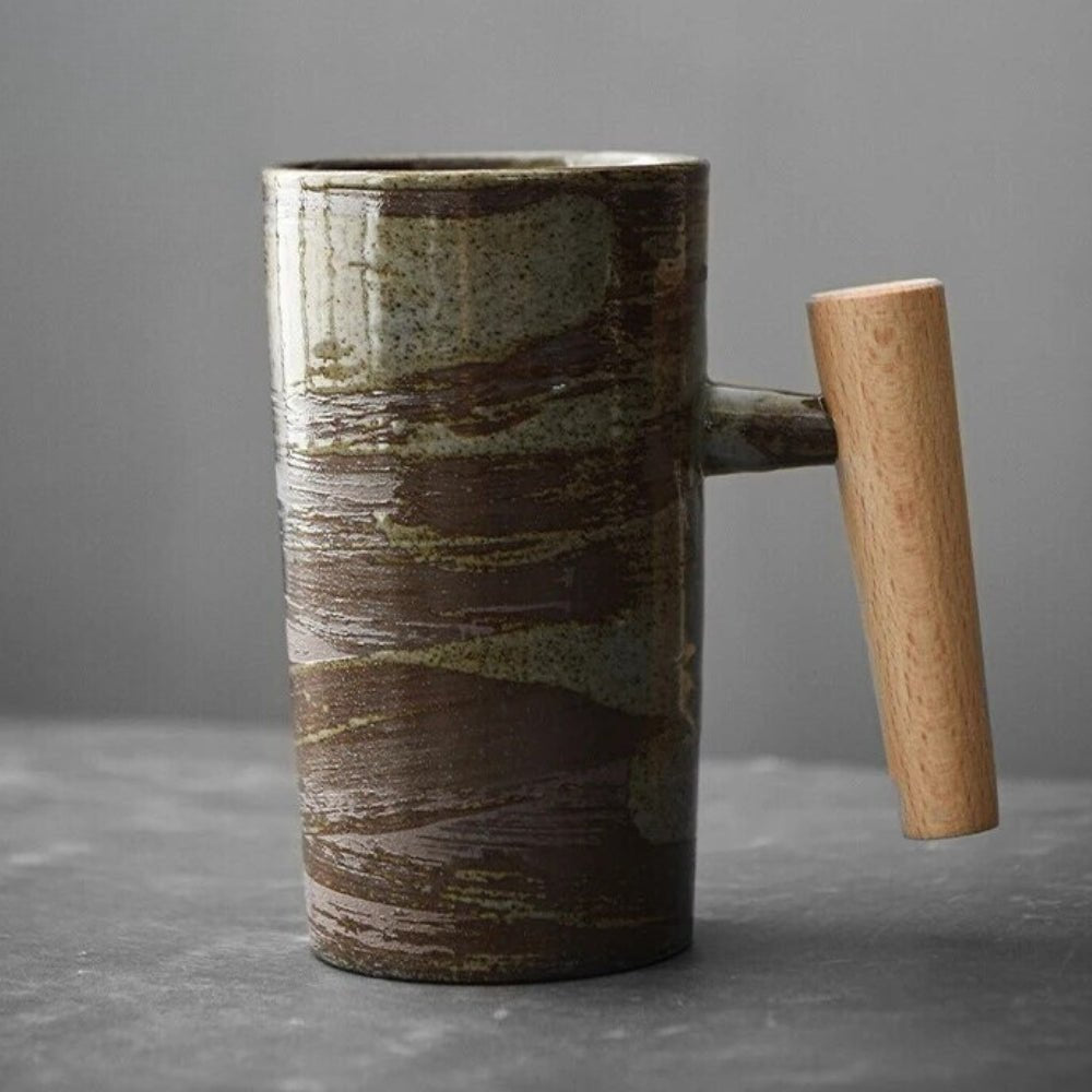 Jarin - Keramik Latte Tasse, Ergonomisch & Mikrowellenfest - Givera DE