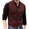 Jörn - Tweed Steampunk Trachtenweste Herren - Givera DE