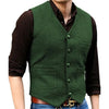 Jörn - Tweed Steampunk Trachtenweste Herren - Givera DE