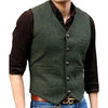 Jörn - Tweed Steampunk Trachtenweste Herren - Givera DE
