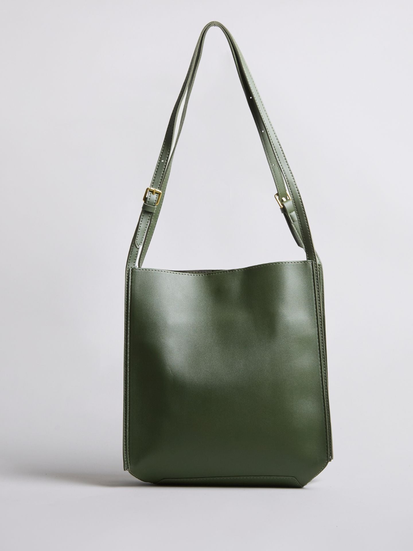 Jouvi - Minimalistische Handtasche Damen mit Verstellbarem Gurt und Praktischem Teiler - Givera DE