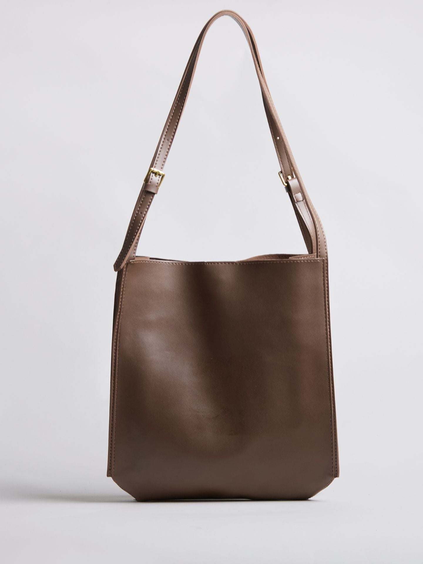 Jouvi - Minimalistische Handtasche Damen mit Verstellbarem Gurt und Praktischem Teiler - Givera DE