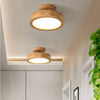 Kjøla - Skandinavische Deckenlampe mit LED - Technologie und Holzfinish für Wohnzimmer - Givera DE