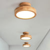 Kjøla - Skandinavische Deckenlampe mit LED - Technologie und Holzfinish für Wohnzimmer - Givera DE