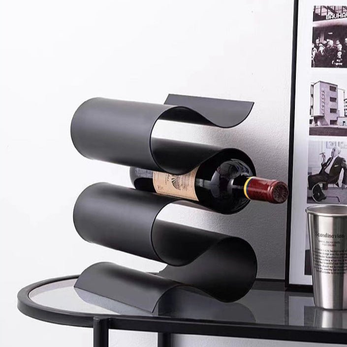Klaro - Elegantes Metall - Weinregal im S - Design als Stilvoller Weinständer - Givera DE
