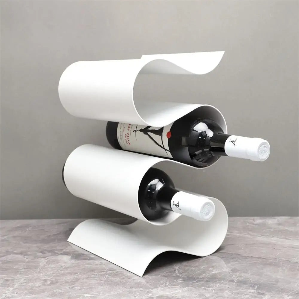 Klaro - Elegantes Metall - Weinregal im S - Design als Stilvoller Weinständer - Givera DE