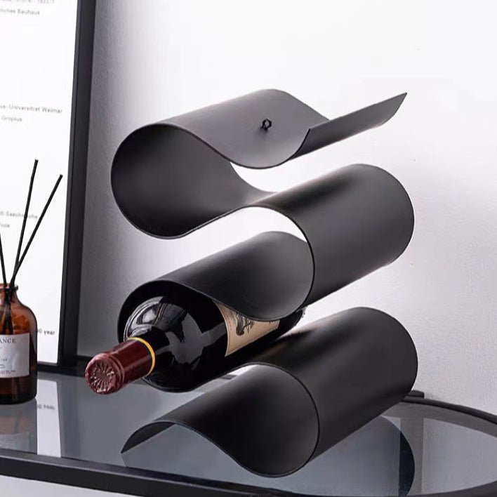 Klaro - Elegantes Metall - Weinregal im S - Design als Stilvoller Weinständer - Givera DE