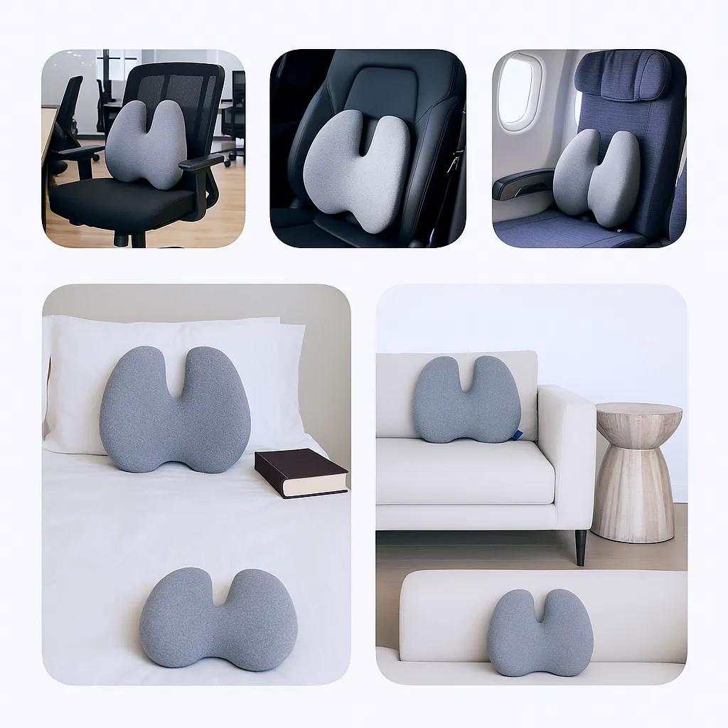 KomfortPlus - Ergonomisches Stuhlkissen für Optimale Unterstützung - Givera DE