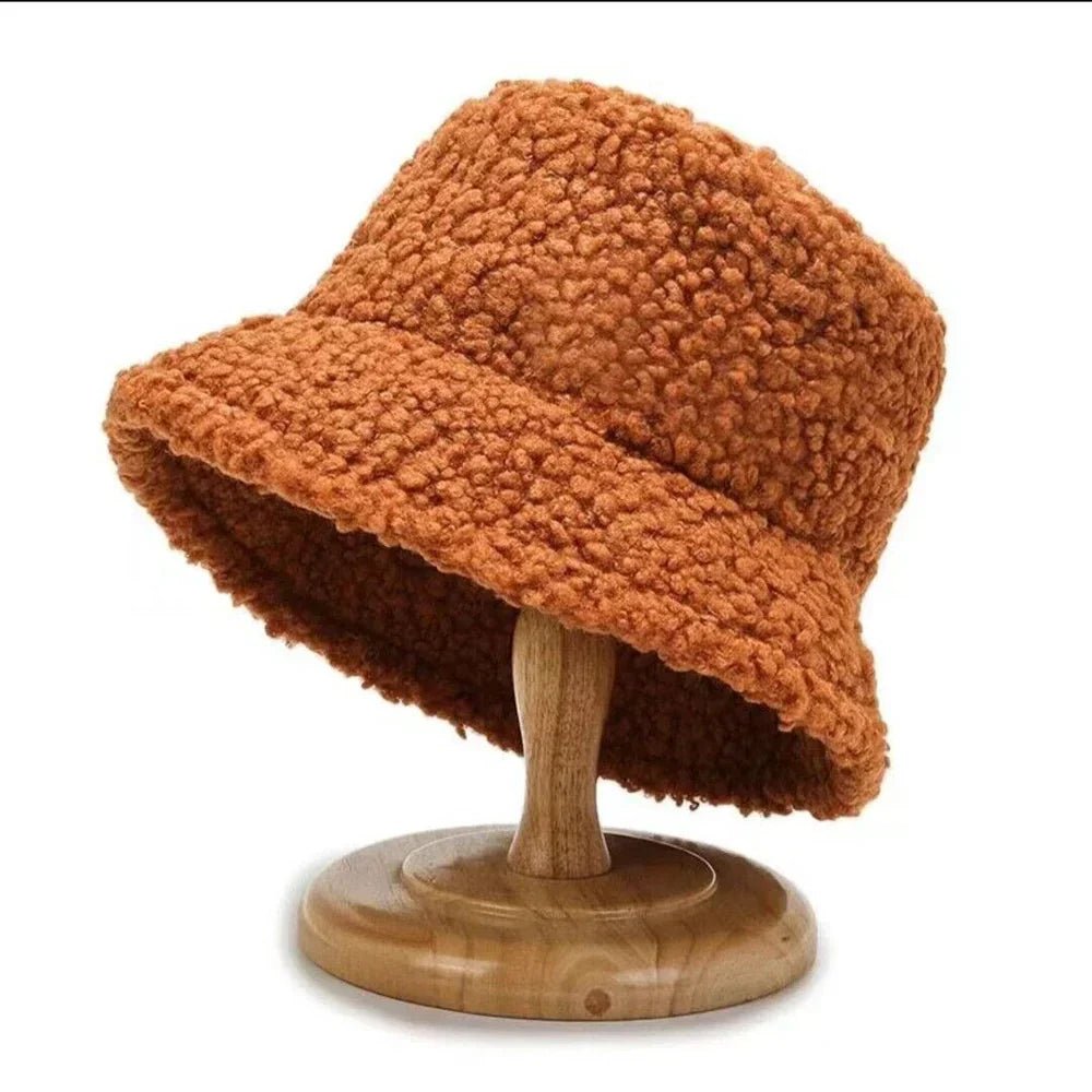Leni - Modischer Weicher und Warmer Damen - Bucket - Hat - Givera DE