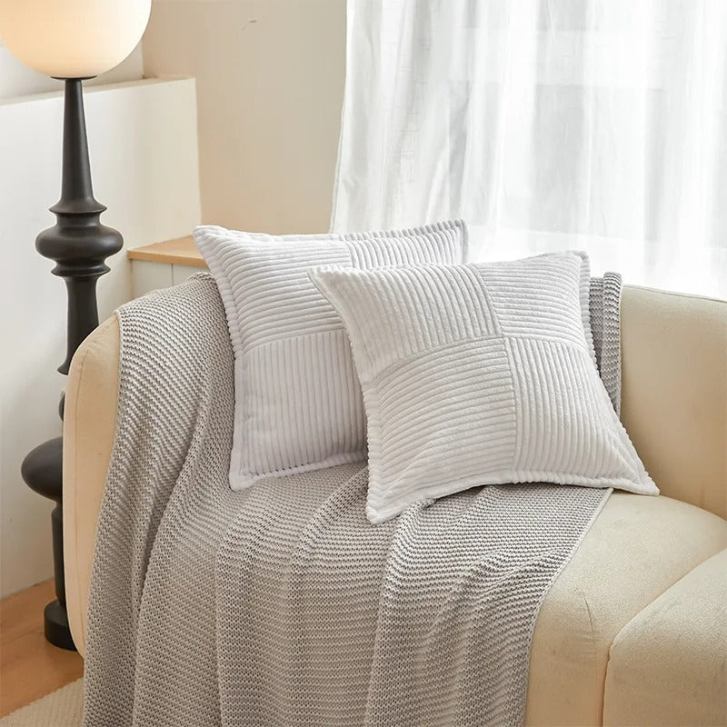 Lueur - Trendige Kissenbezüge mit Streifen im Modernen Boho - Design für Ihr Zuhause - Givera DE