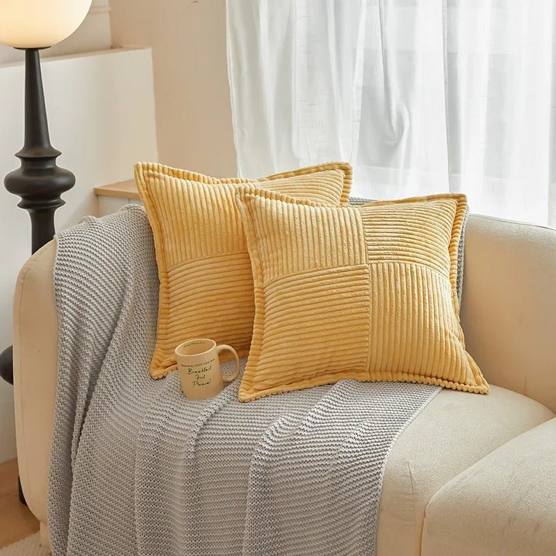Lueur - Trendige Kissenbezüge mit Streifen im Modernen Boho - Design für Ihr Zuhause - Givera DE