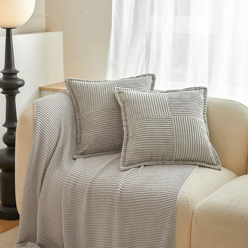 Lueur - Trendige Kissenbezüge mit Streifen im Modernen Boho - Design für Ihr Zuhause - Givera DE