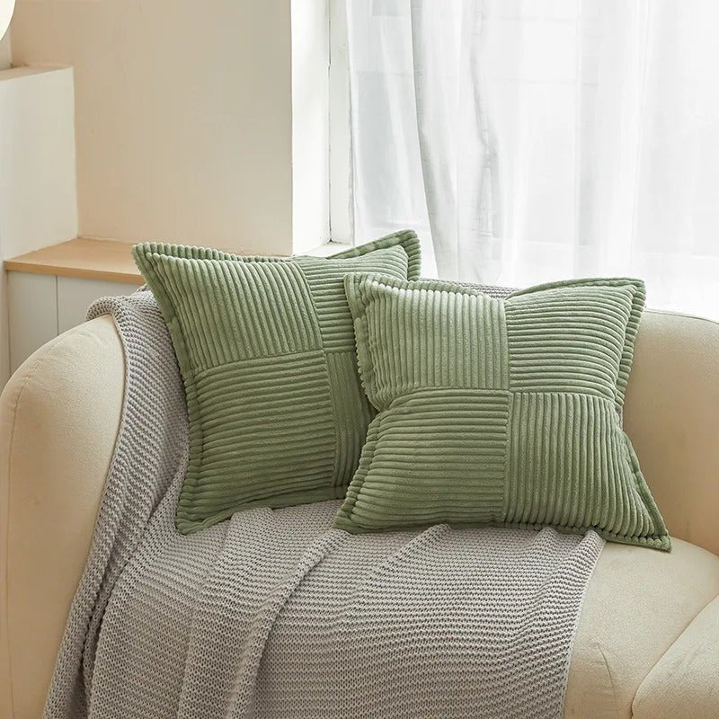 Lueur - Trendige Kissenbezüge mit Streifen im Modernen Boho - Design für Ihr Zuhause - Givera DE
