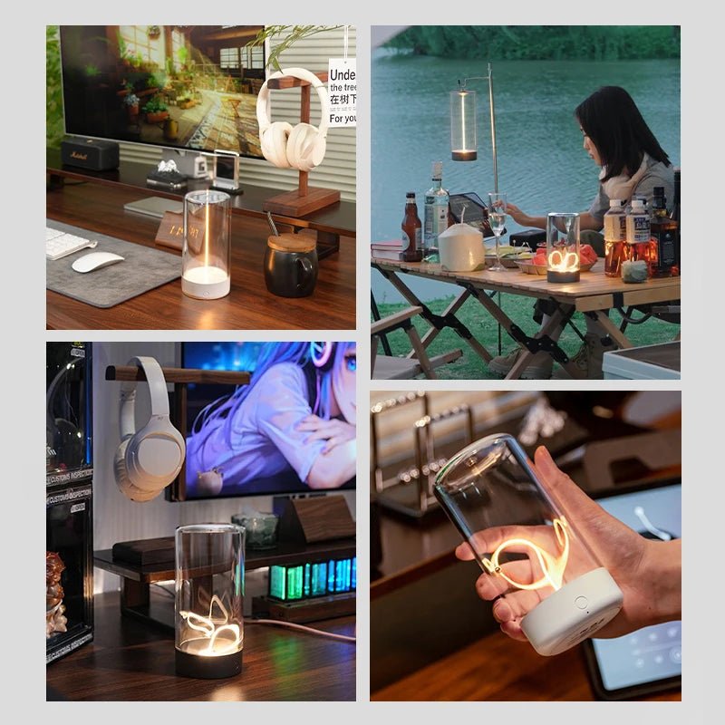 LumiMag - Kreative Magnetlampe für Innen - und Außenbereiche - Givera DE