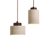 Lumirith - Elegante Pendelleuchte aus Travertin im Nordic - Minimalismus für Ihr Zuhause - Givera DE