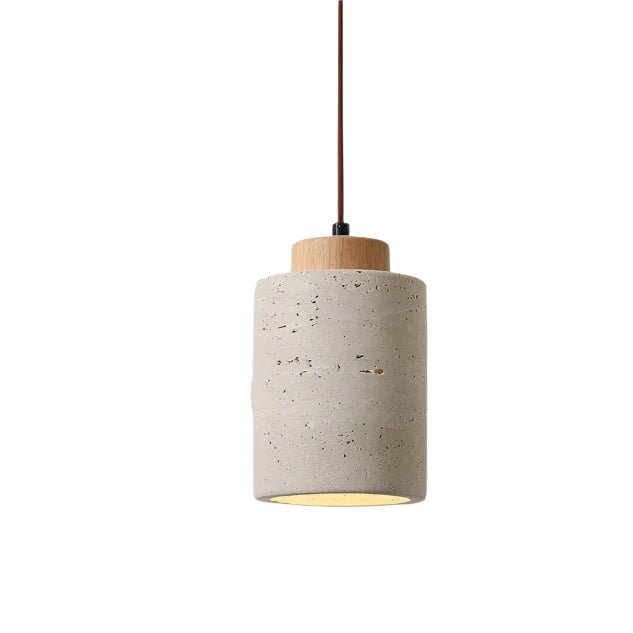 Lumirith - Elegante Pendelleuchte aus Travertin im Nordic - Minimalismus für Ihr Zuhause - Givera DE