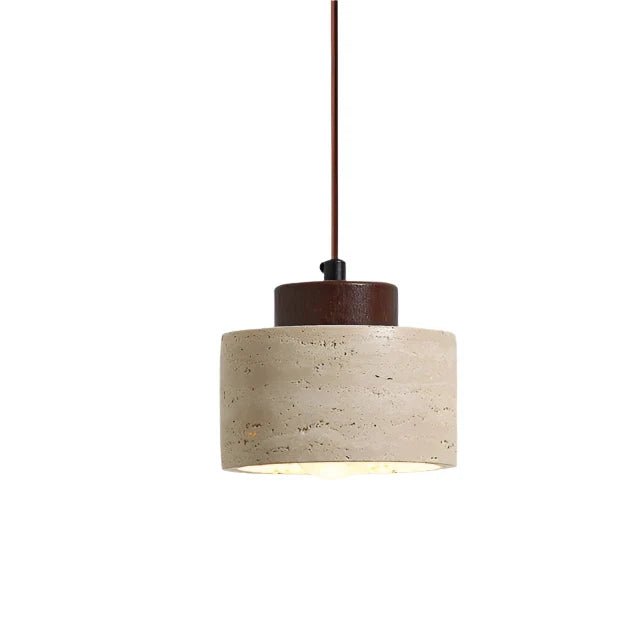 Lumirith - Elegante Pendelleuchte aus Travertin im Nordic - Minimalismus für Ihr Zuhause - Givera DE