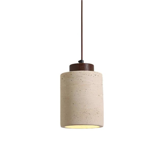 Lumirith - Elegante Pendelleuchte aus Travertin im Nordic - Minimalismus für Ihr Zuhause - Givera DE