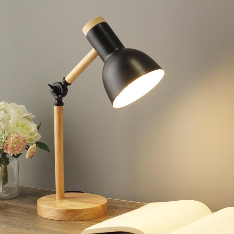 Luna - Skandinavische Verstellbare Nachttischlampe mit Minimalistischem Design - Givera DE