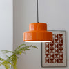 Lurnis - Elegante Orangenglas Deckenlampe mit Retro - Design und E27 - Fassung - Givera DE
