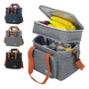 Lykka Lunchbag - Isolierte Oxford Stoff Tasche für Büro & Reisen - Givera DE