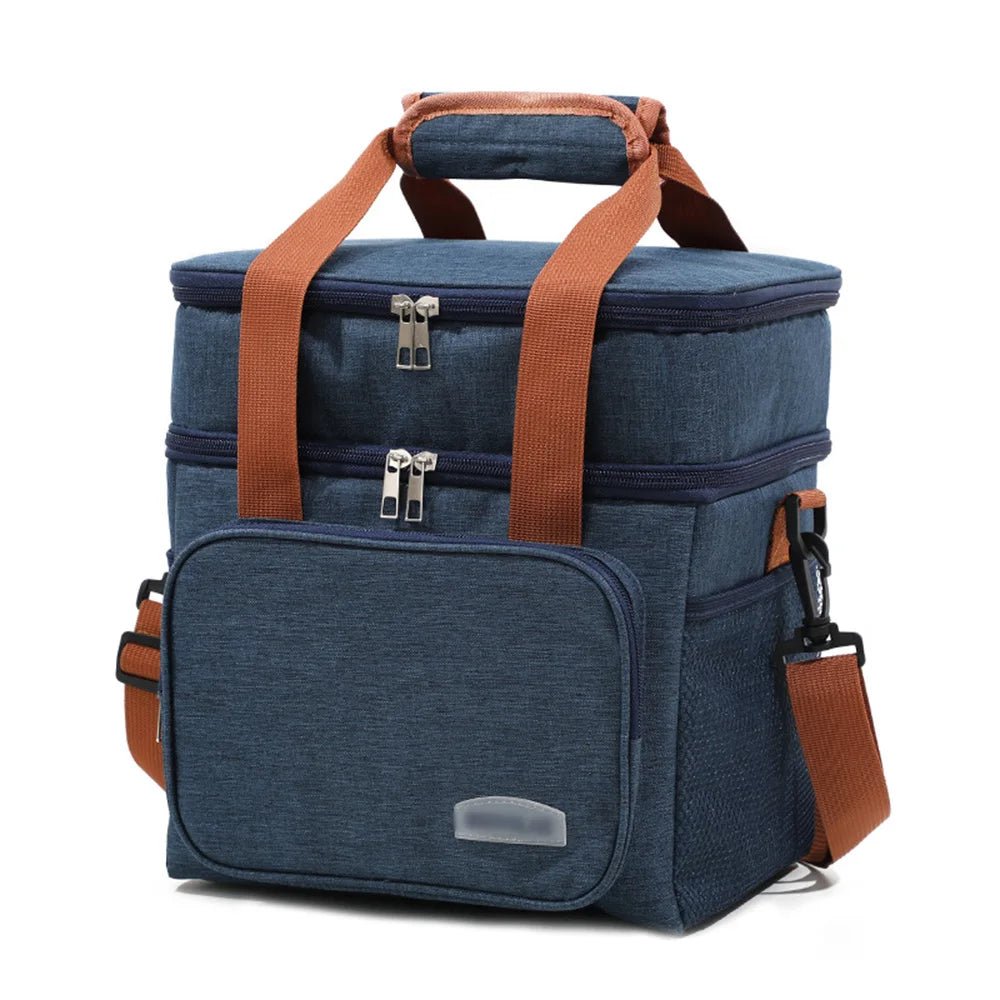 Lykka Lunchbag - Isolierte Oxford Stoff Tasche für Büro & Reisen - Givera DE