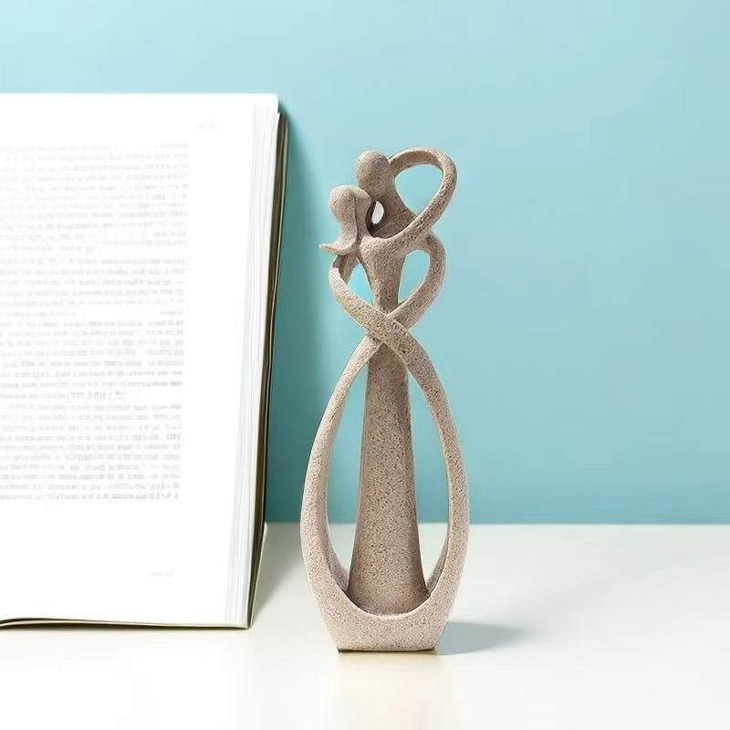Magnifico Elegante abstrakte Statue - Zeitlose Liebe - Einzigartiges Geschenk - Givera DE
