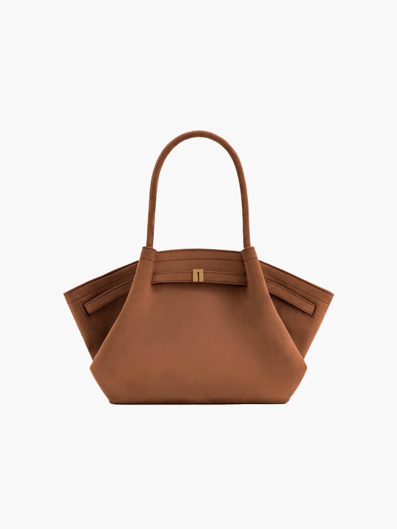 Melanada - Praktische Wildledertasche für jeden Anlass - Givera DE