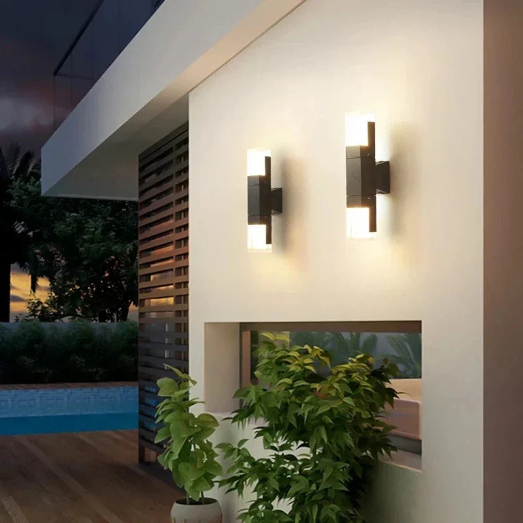 MetroLume - Aluminium - Acryl - Wandleuchte im minimalistischen Design - Givera DE