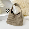 Mira - Gerippte Strickhandtasche Vielseitig & Geräumig - Givera DE