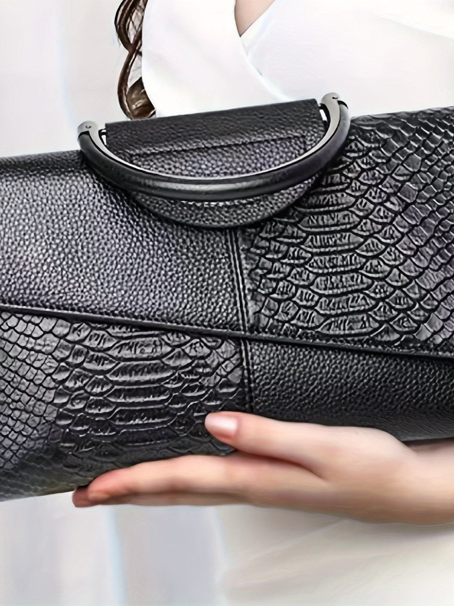 Mirada - Elegante Crossbody - Tasche im Krokodilmuster - Givera DE