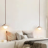 Miro - Elegante Travertin Pendelleuchte mit Warmem LED Licht - Givera DE