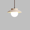 Miro - Elegante Travertin Pendelleuchte mit Warmem LED Licht - Givera DE