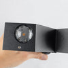 Moderne LED Wandleuchte Außen X - Form - Wetterfest & Energieeffizient - Givera DE