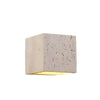 Modo - Elegante Travertin Wandleuchte mit Warmweißem LED - Licht - Givera DE