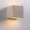 Modo - Elegante Travertin Wandleuchte mit Warmweißem LED - Licht - Givera DE