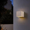 Modo - Elegante Travertin Wandleuchte mit Warmweißem LED - Licht - Givera DE