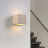 Modo - Elegante Travertin Wandleuchte mit Warmweißem LED - Licht - Givera DE