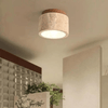 Murei - Japanische Deckenlampe für Wohnzimmer - Energieeffizientes Marmorholz - Givera DE