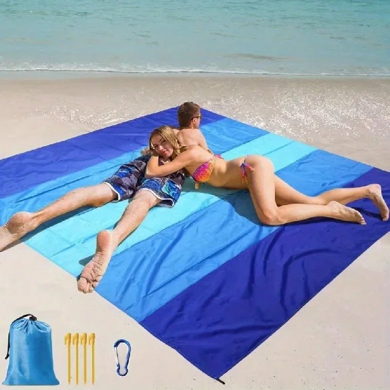 NatureWave - Schnelltrocknende Stranddecke für 4 - 7 Erwachsene - Givera DE