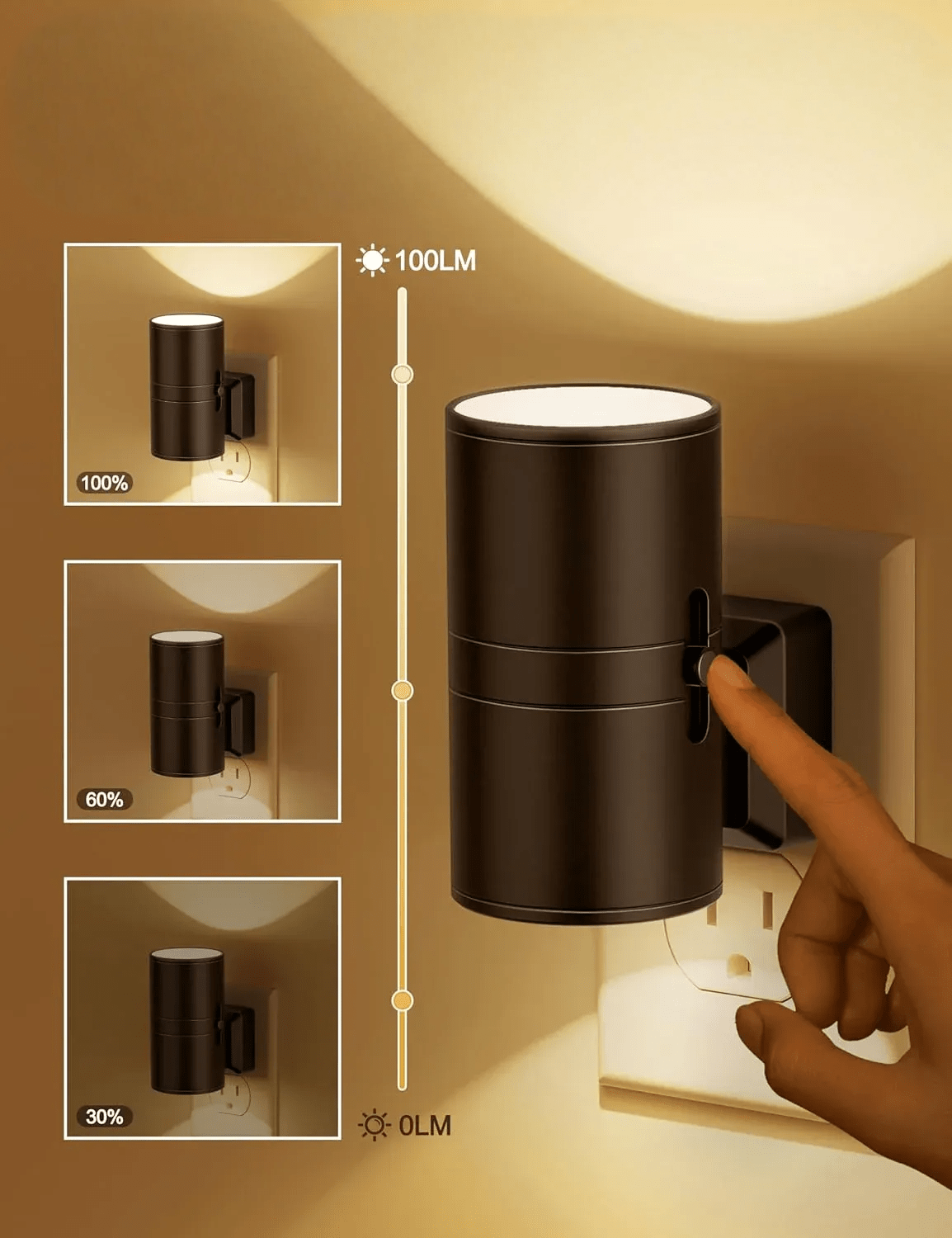 Nightnova - LED Nachtlampen mit Automatischem Lichtsensor & Effizienz - Givera DE