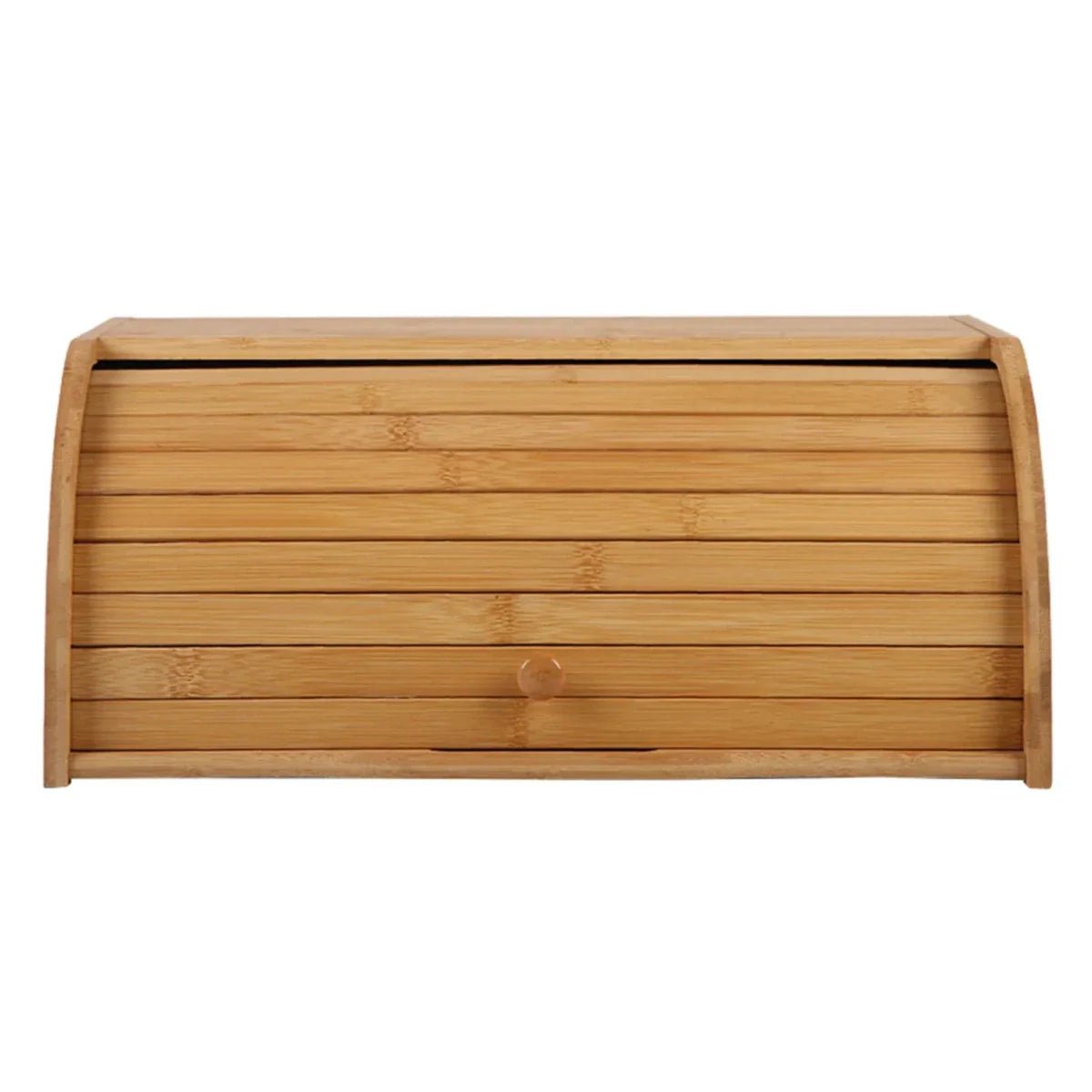 Norja - Brotkasten Holz mit Rolltop - Abdeckung – Frische Brotbox für stilvolle Küchen - Givera DE