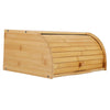 Norja - Brotkasten Holz mit Rolltop - Abdeckung – Frische Brotbox für stilvolle Küchen - Givera DE