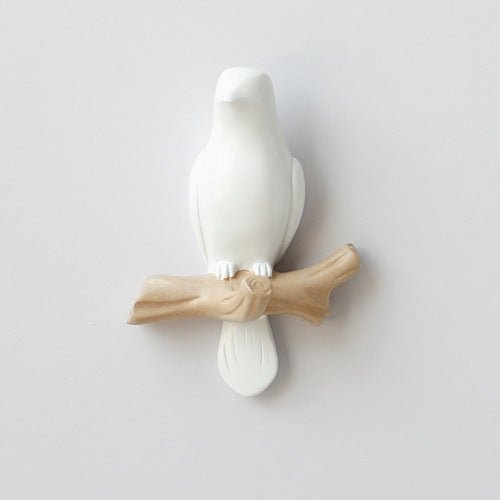 Nudel - Verspielter Wandhaken mit Vogel - Design für kreative Dekoration - Givera DE