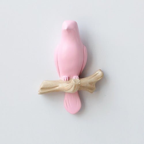 Nudel - Verspielter Wandhaken mit Vogel - Design für kreative Dekoration - Givera DE