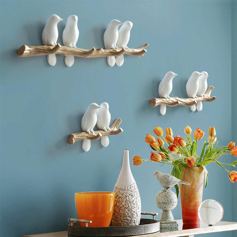Nudel - Verspielter Wandhaken mit Vogel - Design für kreative Dekoration - Givera DE