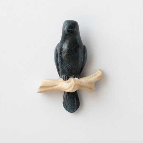 Nudel - Verspielter Wandhaken mit Vogel - Design für kreative Dekoration - Givera DE