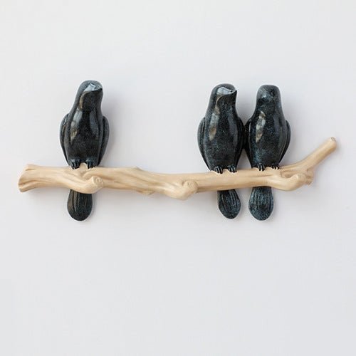 Nudel - Verspielter Wandhaken mit Vogel - Design für kreative Dekoration - Givera DE