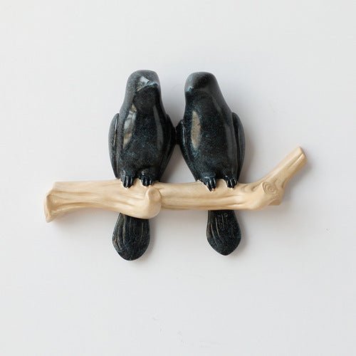 Nudel - Verspielter Wandhaken mit Vogel - Design für kreative Dekoration - Givera DE